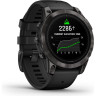 Часы GARMIN EPIX PRO (GEN 2) – SAPPHIRE EDITION CARBON GRAY DLC TITANIUM WITH BLACK BAND 47 мм 010-02803-11