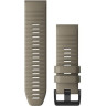 Ремешок сменный для GARMIN FENIX 6X 26MM DARK SANDSTONE SILICONE 010-12864-02